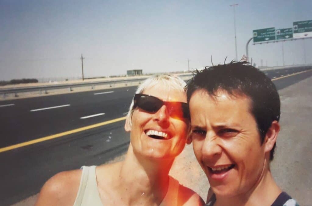 Ang and Sporty in Dubai